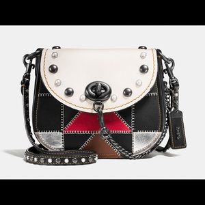 Coach turnlock saddle bag 17